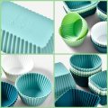 Reusable Cupcake Liners, 36 Pcs Silicone Lunch Box Dividers Food-Grade Silicone Muffin Cups Bento Box. 