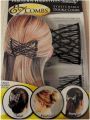 Flexible Magic Double Hairpin Hair Clip for Women and Girls - Elastic Magic Stretch Hair Clip Claw Hair Clips for Women Hairdressing Supplies. 