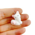 3D Cartoon Fox Pendant Keychain Flocking Lovely Animal Phone Lanyard Key Ring MJ. 