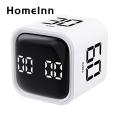 Productivity Cube Timer Efficient Time Management Digital Timer for Cooking Study Productivity Gravity Sensor Led Display Dual Modes Ideal for Students Professionals 4 Preset Times Southeast Asian. 