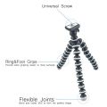 MEDIUM Flexible 10 inch Octopus Stand Gorilla tripod for Mobiles & DSLR With Phone Holder. 