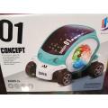 Concept 01 Light & Music Car For Kids Toys. 