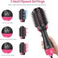 One Step 3 in 1 Hair Dryer, hair straightner, hair curler And Volumizer for ladies - Hair Straightening Brush for women - Hair Styler - Hot Air Brush. 