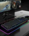 Black Shark RGB Mechanical Gaming Keyboard LED Backlit Wired Keyboard with Blue Switches, Fully Programmable, Anti-Ghosting 104 Keys for Desktop PC, Sixgill K2. 