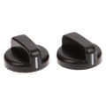 2PCS 8mm General Plastic Handle Gas Stove Replacement Control Switch Knob Range Oven Knob For Benchtop Burner Jing. 