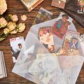 RHS Online 200PCS Mini Times Pictorial Series Basic Material Book Memo Pad Paper Mail Card Journal Planner Diary Crafts DIY Scrapbooking. 