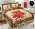 Cotton bed sheet 4 pieces king size double bed multi color CB-G14. 