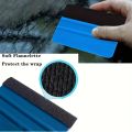 JFR AUTO'S 1PC Premium Vinyl Squeegee Applicator Tool with Felt Edge - Car Wrap, Window Tint & Decal Installation Scraper bhmper stickers and decals car  stickers body stickers. 