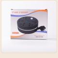 Circular Power Extension Board Power Strip With Usb Cable Plug 2m Retractable Power Cord Home High Quality UK EU US Socket. 