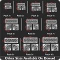 Pack of 3  Inlays Stencil For wall Painting Art DIY Home Decor, Album Crafts and Canvas. 