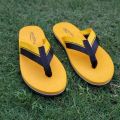 Importia Yellow Summer Slippers/Flip Flops for Men. 