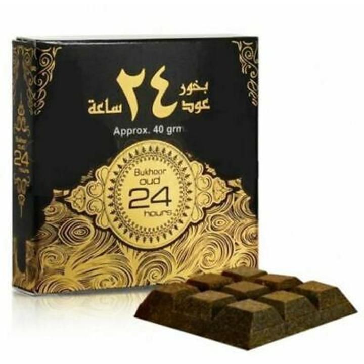 BAKHOOR 24 HOURS (CHOCOLATE SHAPE) OF ARD AL ZAAFARAN 40 GRAMS BY MARHABA ATTARS