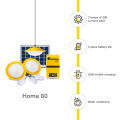 Sun King Home 60- Solar Hanging Lights for Garden and Home. 