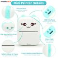 Mini Printer - Mini Printer for Mobile - Portable Printer - Mini Printer for Mobile Photo - Portable Printer a4 Size - Pocket Printer - Mini Printer for Mobile Photo Colour - Mini Printer Machine - Mini Printer for Laptop - Mini Printer Coloured. 