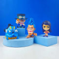 14 Styles Anime One Piece Zoro Luffy Sanji Sitting Figure Toys Robin Nami Brook Chopper 8.5CM PVC Q Version Car Decoration Edit Model. 