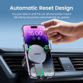 UGREEN Car Vent Phone Mount Gravity Phone Holder Hands-Free Car Air Vent Mount Auto Lock for iPhone 16 15 Pro Max Galaxy S25 S24 Realme Vivo Phone Holder. 