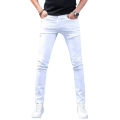 Brand New White Color Jeans Pants for Boys and Adults. 