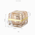 ABS Acrylic bottle High-quality Acrylic Golden/White Cosmetic packaging bottles Face bottles for Skincare routine Beauty. 