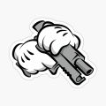 Pack of 17, Gta stickers, "Grand Theft Stickers: Iconic Moments and More" for laptop, waterbottle, notebook etc. 