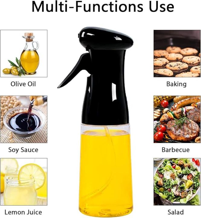 200ml%20Plastic%20Glass%20Kitchen%20Cooking%20Spray%20Bottle%20-%20Image%202