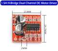Mini L298N Motor Driver Module. 