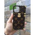 iPhone 12 Pro Max - Louis Vuitton LV Clutch Case - Brown. 
