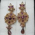 Beautiful  kundan earrings designs. 