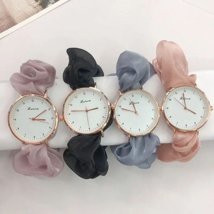 Fashion Creative Ribbon Watch for Women Elegant Personality Female Quartz Wristwatches Daraz.pk