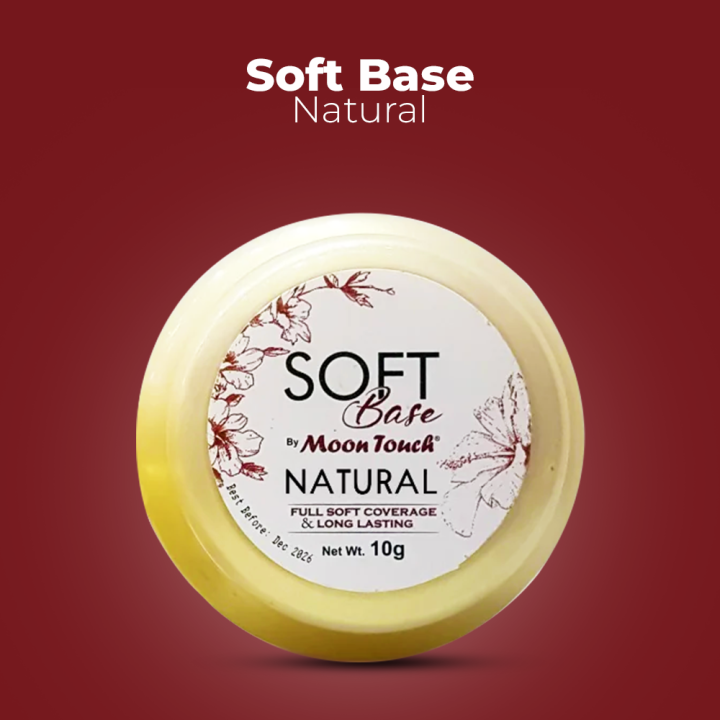Moon Touch Face Base Handi Soft – Oil-Free, Waterproof Coverage – 10gm ...