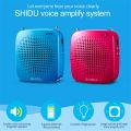 SHIDU S512 15W Voice Amplifier Wired Microphone Portable Full Range Audio Sound Speaker. 