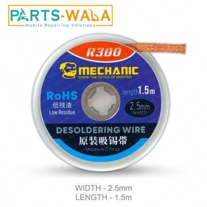 MECHANIC R300 Solder Wick 1.5mm Desoldering Braid Wire Tin Remover BGA Welding Soldering Tools