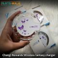 Changi Rewards Universal QI wireless charge fantasy charger. 