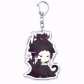 Bungou Stray Dogs Keychain for Accessories Bag Akutagawa CHIBI Chuuya Nakahara Pendant Key Chain Ring Keyring Jewelry Fans Gifts. 