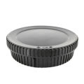 Rear Lens Cover + Camera Front Body Cap for Nikon Z9 Z7II Z7 Z6 II Z5 Z50 Z30 ZFC ZF Z Mount Lenses / FTZ Adapter as BF-N1 LF-N1. 