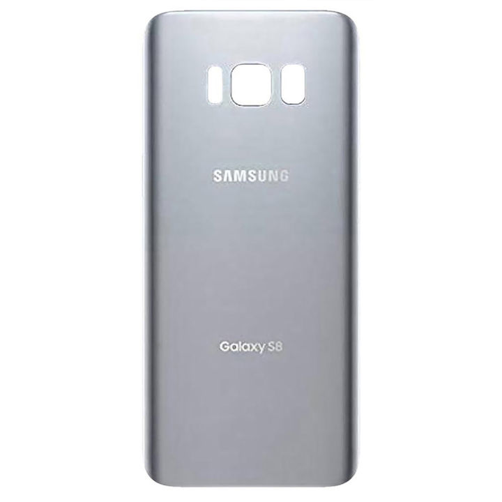 Samsung Galaxy S8 Back Body Casing Housing Replacement with Battery Back Door Included For Galaxy S8 - Silver