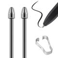 2Pcs Metal Nibs Touch Stylus S-Pen Tip for Samsung Galaxy Tablet S9 S8 S7 FE S6 Lite Plus Ultra Replacement Nib Refill Tweezers. 