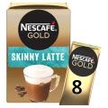 Nescafe Gold Skinny Latte Instant Coffee 8 Sachets 156g (𝐢𝐦𝐩𝐨𝐫𝐭𝐞𝐝 & 𝐨𝐫𝐢𝐠𝐧𝐚𝐥). 