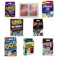 Uno Flip,  No Mercy, UNO BTS, Uno Cards, Uno Phase 10, Uno DOS, Cluedo Suspects Cards, Monopoly Deals All in 1 Cards Collections Bo-ard Game Party Cards Family Game. 