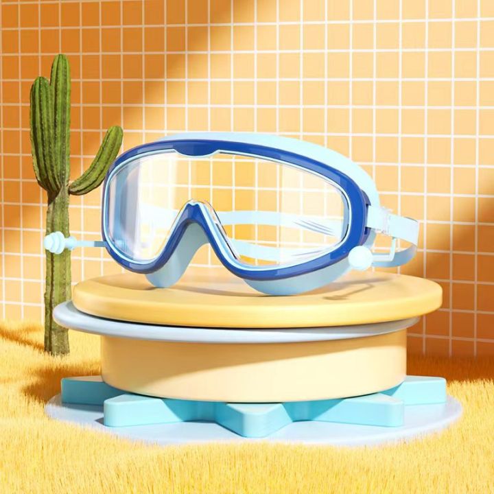 Factory%20Direct%20Sales%20Children's%20Swimming%20Goggles%20Large%20Frame%20Waterproof%20Anti-Fog%20Professional%20Swimming%20Glasses%20Student%20Baby%20Cute%20Wholesale%20Eye%20Protection%20-%20Image%207