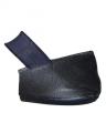 Leather Heel Covers Pair - Black for Heel Protection from Heel Cracks and Dust. 