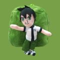 Green Color Ben 10 Plush Backpacks School Bag Stuffed Cartoon Character Bag for Children. 