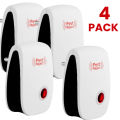 4-Pack Sunshine Ultrasonic Pest Repellent - Repel Rats, Lizards, Cockroaches, Mosquitoes, Ants, Spiders, and Insects. 