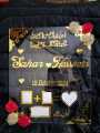 Sk Nikah thumb board /frame customized wedding frame and birthday gift wishes for family friend. 