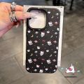 Cartoon Hello Kitty Cute Sanrio Graffiti Illustrat Tag Case Compatible for IPhone 13 12 16 11 14 15 Pro Max XR X 15 14 16 Plus XS Max Luxury Soft Case. 