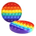 Pop Bubble Squeeze Pop It Fidget Toys - Fidget Toy Pack - Poppet Figit Sensory Toys for Kids - Teens & Adults - Rainbow Popper Gifts - Poppers Figetget For Girls Boys Toddler Toys.. 