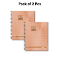Spiral Notebook / Pad Ex C - Pack of 2 Pcs - Copy Size - Imported Paper. 