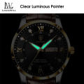 LouisWill Men Watch Business Fashion Watch Waterproof Simple Watch Military Wristwatches Classic Roman Numeral Dial Calendar Luminous Pointer Wrist Watches for Men. 