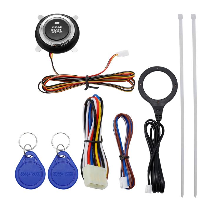 Engine%20Push%20Button%20Start%20Kit%20&%20Keyless%20Start%20System%20,Suitable%20for%20Most%20DC12V%20Cars%20-%20Image%202