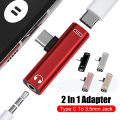 2 IN1 Type C To 3.5mm Jack Earphone Charging Cable Audio Converter OTG Adapter for Xiaomi Huawei HTC Nokia Hammer. 
