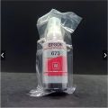 Epson 673 Original Ink Bottle Set ( Black / Cyan / Light Cyan / Yellow / Magenta / Light Magenta ) ( L800 / L805 / L810 / L850 / L1800 Printer ). 